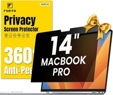 F FORITO 360  Privacy Screen Protector Compatible with MacBook Pro 14 inch 2025