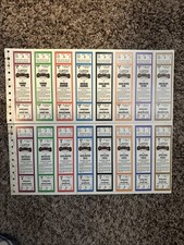 1992/1993 Clinton Giants Baseball Season Ticket Books Clinton Iowa  (pair)