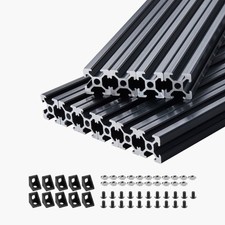 10PCS 59 in (1500 mm) T Slot 2020 Aluminum Ex...