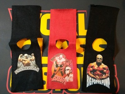 3 Custom Scott Steiner sleeveless shirts For Mattel Action Figures WCW