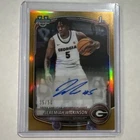 2025-26 Topps Bowman Chrome Auto Jeremiah Wilkinson True Gold Refractor /50