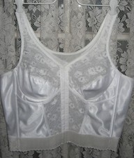 EXQUISITE FORM FRONT CLOSE WIREFREE LONGLINE POSTURE BRA 42B 7565 NEW