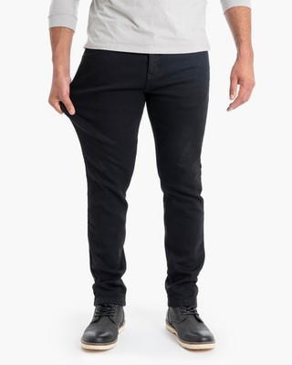 Mugsy Black Ices Jeans 42 Waist 32 Length Black Denim Comfortable Fit