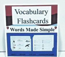 VOCABULARY FLASHCARDS  Ages 8-11  Reading  Spelling  4"x6" Cards /864 Words