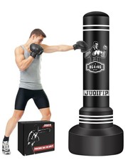 NZQXJXZ Freestanding Punching Bags for Adults 175cm Heavy Punching Bag with