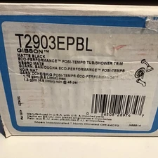 Moen Gibson T2903EPBL  Eco-performance Posi-temp Tub/Shower Trim In Matte Black