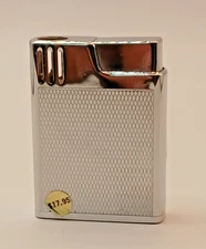 Vintage SCRIPTO Butane LIGHTER Chrome