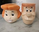 Hanna Barbera Mug George Jetson Jane 4 1/4" Tall See Pictures,Hand Painted, Mint — photo 2