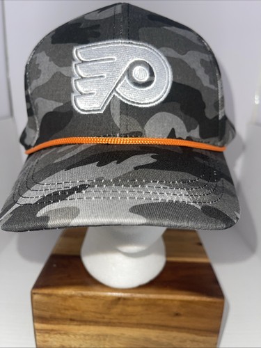 Philadelphia Flyers Camo Snapback Hat NHL Toyota Sponsor Hockey Sports Military