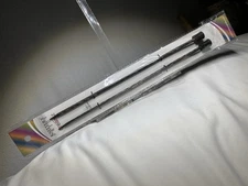 Knitter’s Pride Dreamz Single Point Knitting Needles US 7 4.50mm ~ Gray 10"