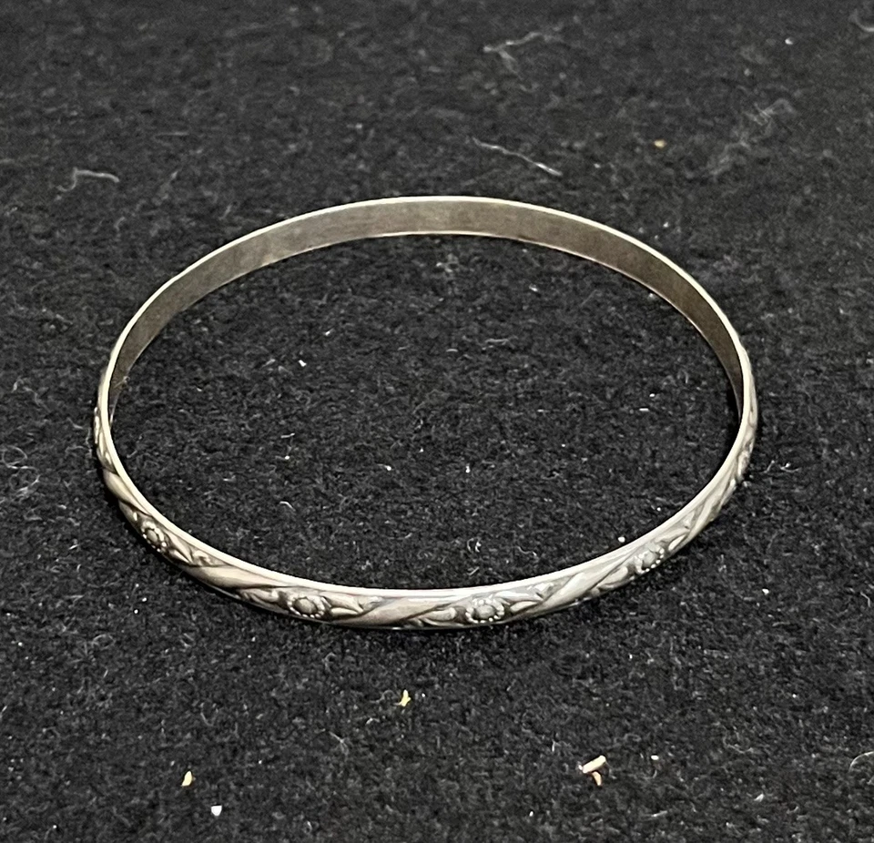 Pulsera Danecraft de plata de ley (21 cms) Foto 4 de 4