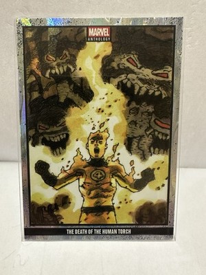 Verkaufe Panini Marvel Anthology 2025 The Death Of The Human Torch Card 58/100 Neu
