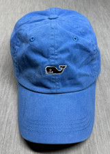 Vineyard Vines Hat Cap Strap Back Whale Embroidered Dad Classic Mens Blue