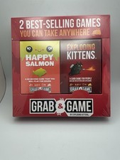 Exploding Kittens & Happy Salmon, Grab & Game...