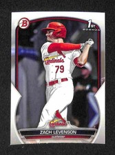 2023 Bowman Draft - Zach Levenson 1st Bowman #BD-149 Cardinals Prospect