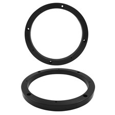 Car Speaker Spacer Ring Universal 6.5 in Black 2 Pcs for Car Audio