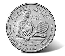 2025 American Women Quarters  P D & S   ALTHEA GIBSON  3 COIN SET