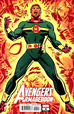 AVENGERS: ARMAGEDDON #4  MICHAEL CHO VARIANT  1st MIRACLEMAN DAVID COLTON 