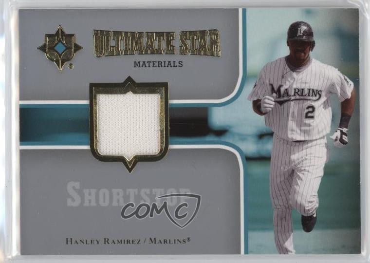 2007 Ultimate Collection Star Materials Hanley Ramirez SM-HR Card