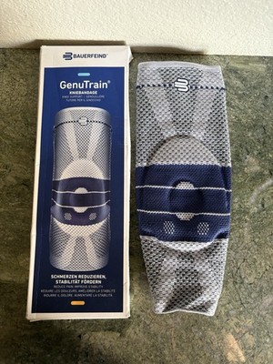Bauerfeind GENUTRAIN Knee Support Size 2 Color : Titan - Open Box