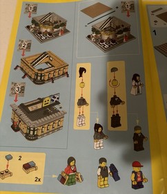 Lego Creator: Grand Emporium (10211) With 2182 Pieces Copy Set *See Description*