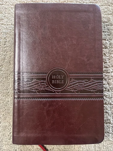 MEV Bible Personal Size Large Print Burgundy Modern English Version Passio New