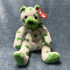 Ty Beanie Baby  Clover   St. Patrick  s Day- Mint Condition Handled With Care