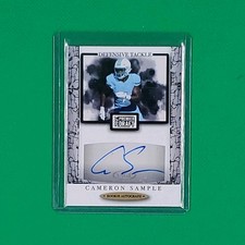 2021 SAGE Premier Draft Autograph Rookie Cameron Sample #A134 Football Card