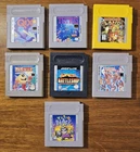 Lot of 7 Nintendo Game Boy Cartridges | See Photos for Titles