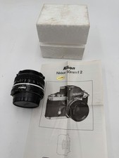 Nikon Nikkor 50mm f/2 Non AI Lens Manual Focus Lens for Nikon W/ Manual