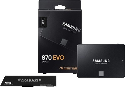 Samsung 870 EVO 1TB - SSD SATA 2.5 - MZ-77E1T0 - Turbo Speed | NEU