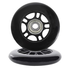 1 Pair Luggage Wheels Replacement 68/70/75/80mm Inline Roller Skate Wheels wi...