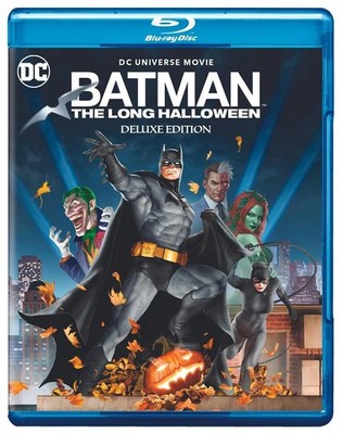 Batman The Long Halloween - Deluxe Edition Blu-ray Jensen Ackles NEW