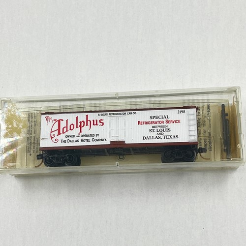 Kadee Micro Trenes Escala N Adolphus St. Louis & Dallas 2198, 40' Frigorífico #47130 | Zustand: New