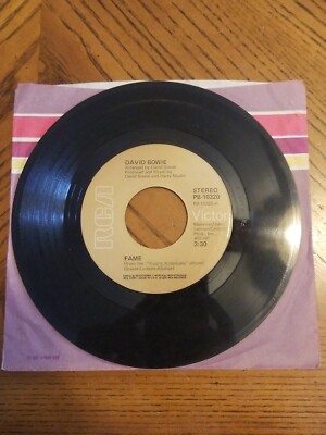 David Bowie Fame / Right RCA Victor 7'' 45 rpm 1975 (lot 2)