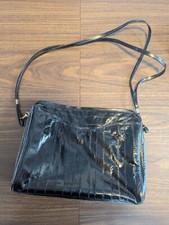 Vintage Lee Sands Eel Skin Purse 80's