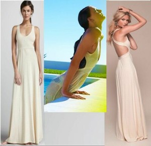 220 L Space Jenny Cut Out Criss Cross Back Modal Jersey Maxi