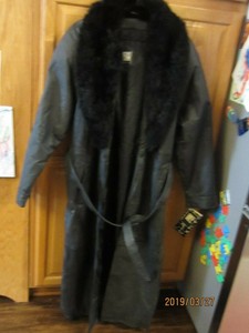 greg bell leather coat