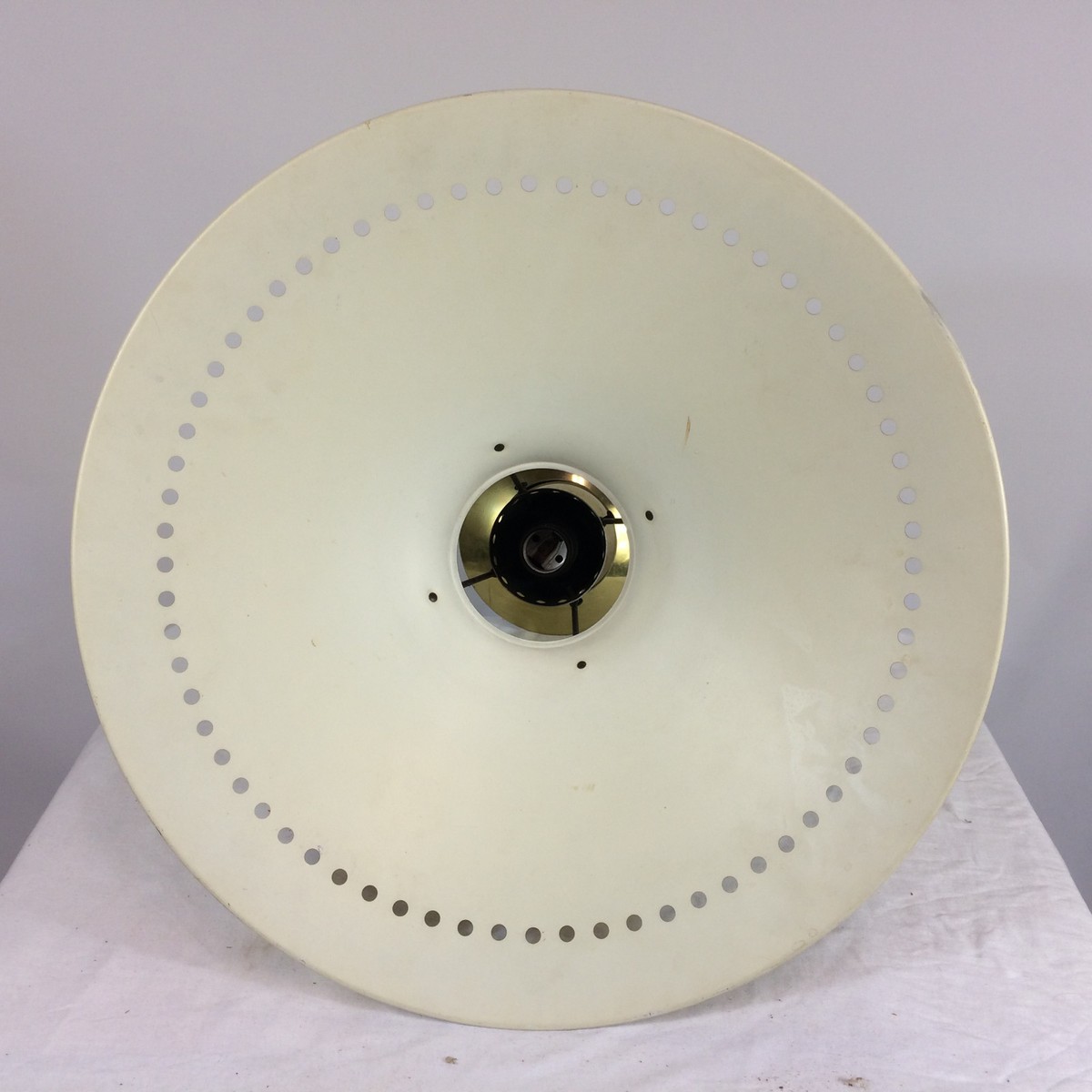 Vintage Mid Century Retro Atomic 50s 60s UFO Saucer Lamp Light