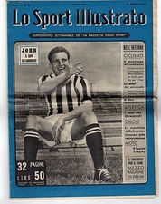 [MAB38] RIVISTA LO SPORT ILLUSTRATO ANNO 1952 N. 25 JUVENTUS