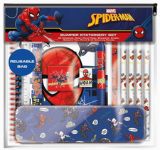 Spider-Man 11 Piece Stationery Set - Marvel Avengers School Supplies
