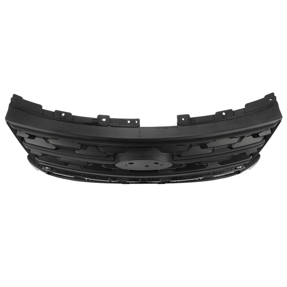 Parachoques capó delantero negro parrilla superior para Ford Explorer SUV Sport 2018-2019 Foto 4 de 4
