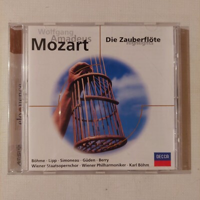 CD ALBUM MOZART DIE ZAUBERFLÖTE KARL BÖHM Wiener Philharmoniker ELOQUENCE