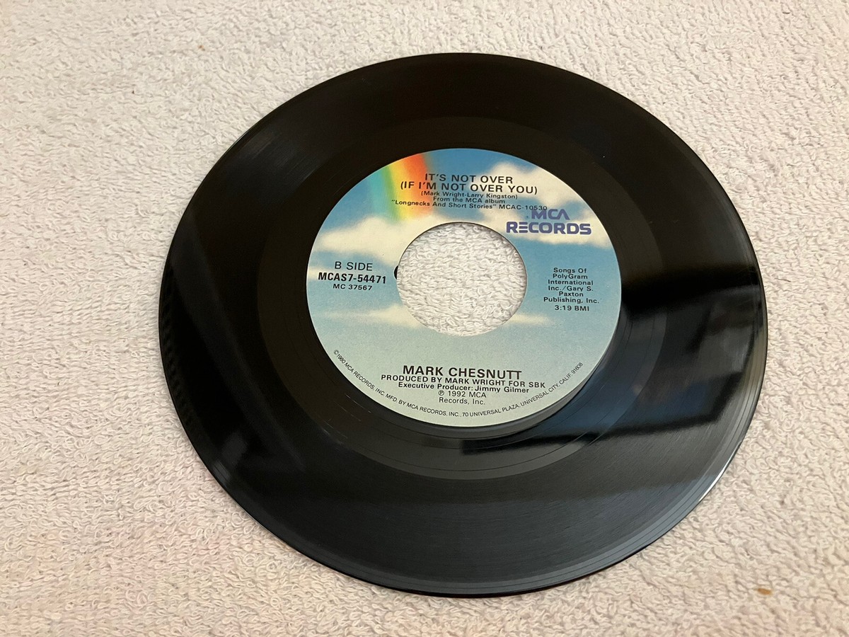Mark Chesnutt Bubba Shot The Jukebox/It' Not Over(If I'm Not