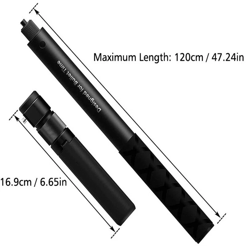 Bullet Time Bundle Handle Tripod Hidden Selfie Stick for Insta360 One X X2 X3 X4 - Image 2 of 4