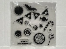 Happy Halloween Clear Stamps Set Of 15