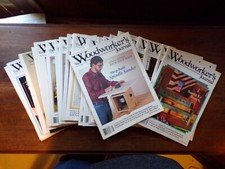 The Woodworker's Journal Magazine Complete Years 84, 90