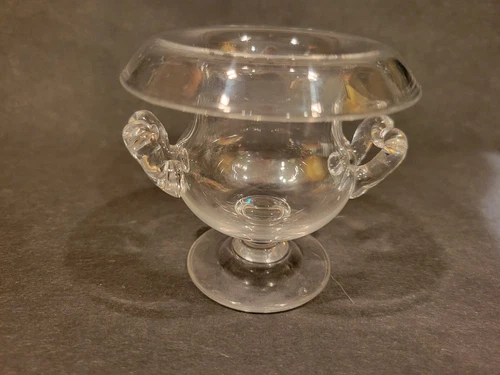 STEUBEN, CRYSTAL ART GLASS CIGARETTE HOLDER, MINI-VASE, SHAPE 7734, MARKED