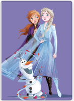 Brandmac Disney Frozen Elsa Anna Olaf Kuscheldecke 100X140Cm
