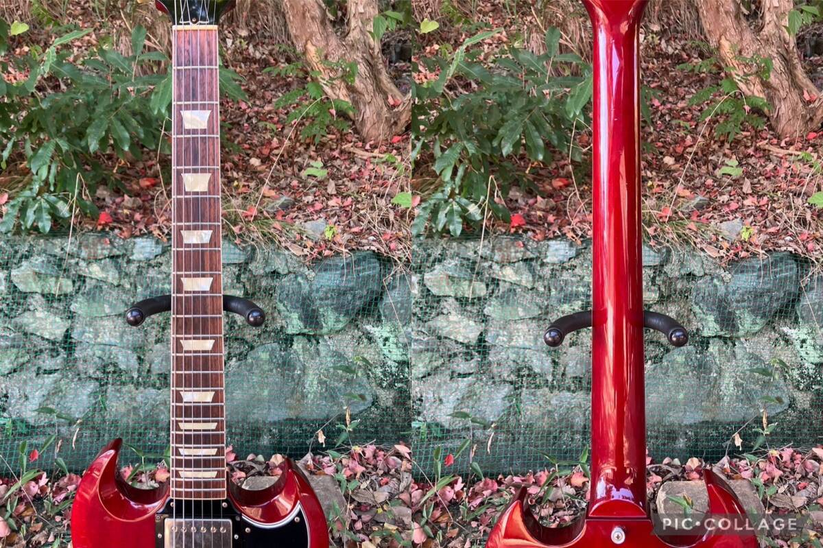 Electric Guitar Greco SS63-60 SG Type Red 1988 O-cut Logo | eBay